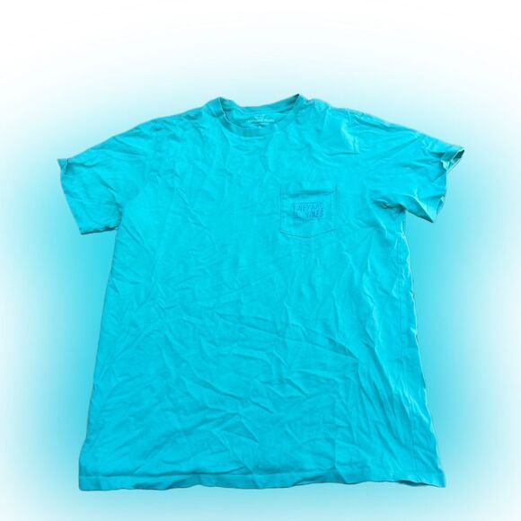 Vineyard Vines Flamingo Pocket Tshirt - Picture 1 of 4
